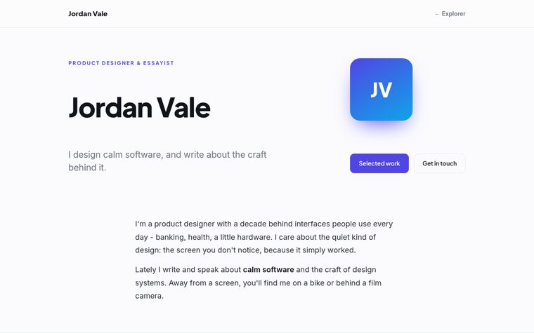 Balanced bio preview