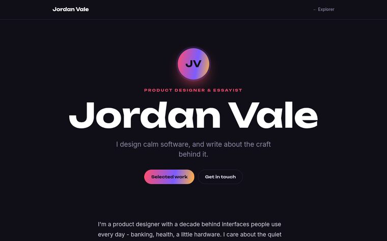 Bold bio preview