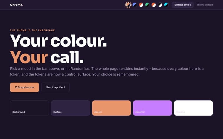 Chroma Dusk preview
