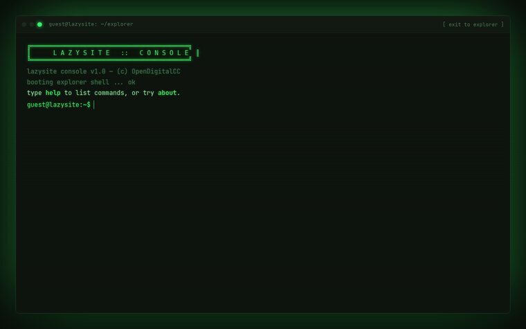 CONSOLE preview